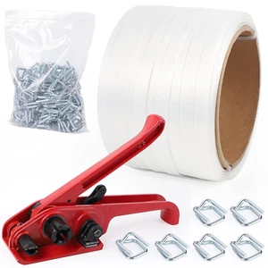 Woven Banding Strapping Kit - Pallet Packaging Banding Tool Strapping Tool & Ten - Picture 1 of 7