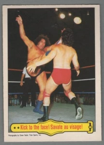 1985 O-Pee-Chee WWF Serie 1 Wrestling #45 Andre The Giant "Kick To The Face" - Bild 1 von 2