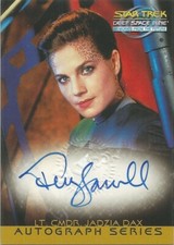 DS9 Star Trek Deep Space Nine MFTF: A6 Terry Farrell "Jadzia Daz" Autograph Card