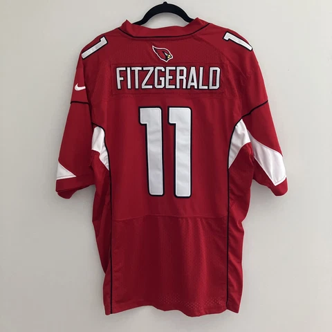 Nike Arizona Cardinals Larry Fitzgerald On Field NFL Football Jersey Size 44 Cover