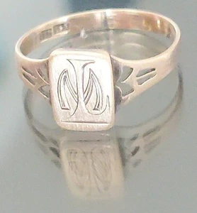 EXKLUSIVER ANTIKER⚜️SIEGEL WAPPEN⚜️BIEDEMEIER GOLD RING 333,Um 1870Jh.!MUSEAL! - Bild 1 von 10