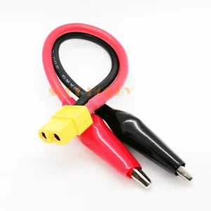 Genuine AMASS Female XT60 Plug to Alligator Clip Connector 50CM 12AWG Wire Cable - Picture 1 of 7
