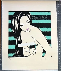 Niagara Detroit Pop Art ”Geisha This” Signed & Numbered Silkscreen #8 of 50 - Picture 1 of 6