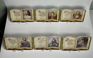 Juego de 6 platos Franklin Mint Heirloom Jesus - Edición limitada - - Imagen 1 de 8