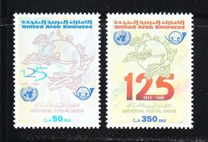United Arab Emirates 2001 MNH Sc 639-640 UPU / Universal Postal Union ** - Picture 1 of 1
