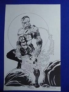 "ELON"  PRINT  BY TIM VIGIL SIGNED  1992  - Picture 1 of 1