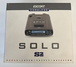 Escort Solo S2 Radar Detector (No Mount)