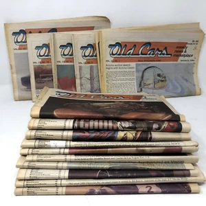 Lot of 15 Old Cars Weekly News and Marketplace 1991-1994 Iola WI Chevy Bel Air - Picture 1 of 24