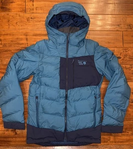 Chaqueta acolchada Mountain Hardwear para hombre pequeña S terminador parka abrigo con capucha recco - Imagen 1 de 13