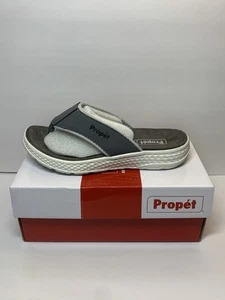 Propet TravelActiv FT Women's Sandal – Grey, Size Women's 7.5 - New w/Box - Picture 1 of 8