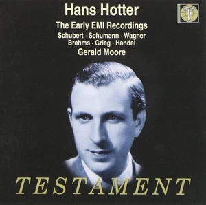 The Early EMI Recordings Hans Hotter CD Free UK P&P Value Guaranteed Audio CD - Picture 1 of 8