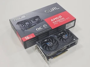 ASUS GeForce RTX 4060 Ti DUAL OC 16GB 16G 128-bit GDDR6 PCI-E 4.0 NVIDIA - Picture 1 of 19