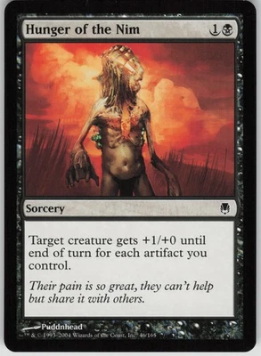 Hunger of the Nim C Darksteel 46 NM - Image 1 of 2