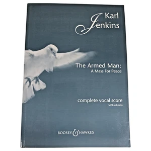 Karl Jenkins The Armed Man Mass for Peace Vocal Score SATB Piano Choral Vintage - Picture 1 of 16