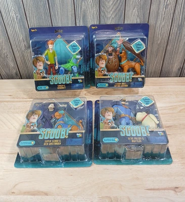 Scoob! Scooby-Doo Movie Complete Set of 4 Action Figure Packs *New* - Image 1 of 3