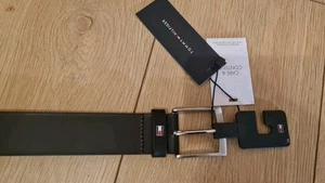 tommy hilfiger gürtel herren 95 schwarz NEU - Bild 1 von 1