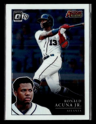 2019 Donruss Optic #AA-12 Ronald Acuna Jr. Action Allstars - Image 1 of 2