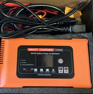 SMART CHARGER CD3648 36V\48V BATTERY CHARGER - Picture 1 of 2