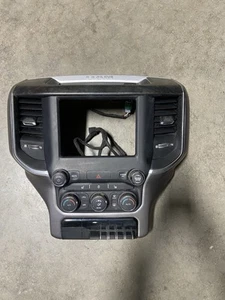 2019- 2025 Dodge Ram 1500 Center Dash & Climate Radio Trim Bezel W/ Air Vent OEM - Picture 1 of 2