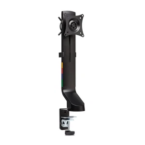 Space Saving Monitor Arm Single , black - Afbeelding 1 van 6