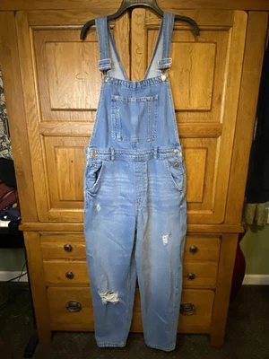 Francesca’s Harper Heritage Size 28 Womens Overalls Denim Jeans - Image 1 of 4