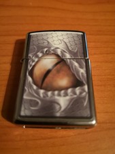 Zippo Lighter. 2017 Reptile / Jurassic Park Eye Design.💥Excellent💥🏞️🏞️