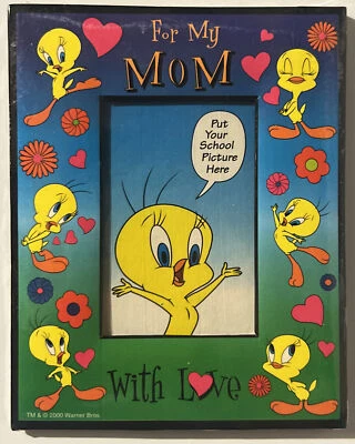 WB License Giftco Looney Tunes Mini Picture Frame Tweety For My Mom With Love - Image 1 of 4