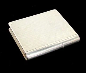 EXCEPTIONAL 1936 BIRMINGHAM STERLING SILVER MATCH BOOK CASE - Picture 1 of 5