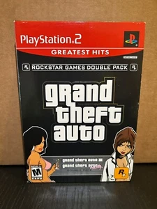 Grand Theft Auto Double Pack GH - PlayStation 2 PS2 - Complete With Maps - Picture 1 of 8