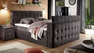 Musterring Boxspringbett Richmond, versenkbarer TV- Halterung espresso 180x200cm - Bild 1 von 7