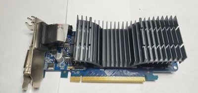 ASUS GeForce 210 EN210 SILENT/DI/1GD3/V2(LP) 1GB DDR3 HDMI Video Graphics TESTED - Image 1 of 4