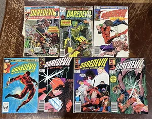 Menge 7 Daredevil #117 #150 #173 #185 #255 #269 #260 Marvel Comics Black Widow - Bild 1 von 9