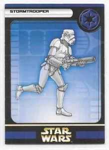 2004 Star Wars Miniatures Stormtrooper C Stat Card Only Swm Mini - Picture 1 of 2
