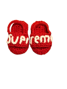 Sup Baby Shoes Baby Sandals Baby Slippers Crochet Summer Newborn Infant Preemie  - Picture 1 of 3