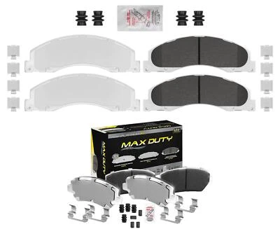 Front & Rear Disc Brake Pads 2008-2023 FORD E150 E250 E350 For Ford Van E series - Image 1 of 4