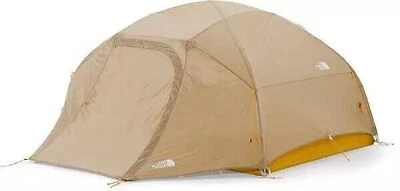 The North Face Tent Trail Lite 3 Person - Khaki Stone/Arrowwood Yellow $350 New - Image 1 of 4