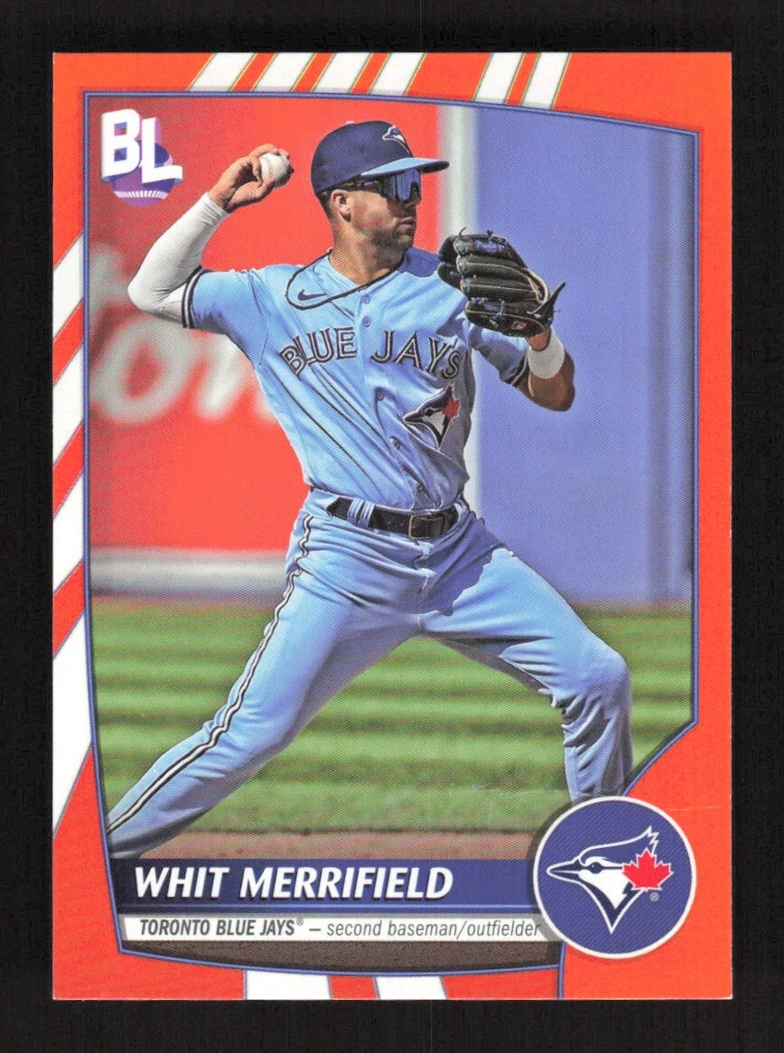 2023 Topps Big League Orange Whit Merrifield #136 Toronto Blue Jays