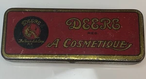 Deere A Cosmetique Dose mit Bar The Reich Ash Corp NY Antik Makeup - Bild 1 von 11