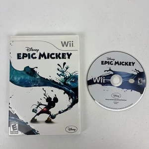 Disney Epic Mickey (Nintendo Wii, 2010), Probado, Estuche y Disco. - Imagen 1 de 5