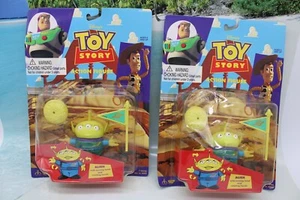 Set of 2 -NIB Toy Story Alien Figure Disney Pixar 1995 Vintage -Read Description - Picture 1 of 5