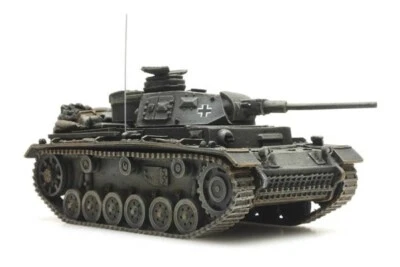 HO Minitank Artitec 7th Panzer Army Panzer III A1823.387.315 Hand Painted - Image 1 of 3