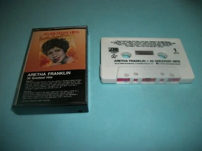 Aretha Franklin 30 Greatest Hits Cassette 1986 - TESTED EX - Image 1 of 2