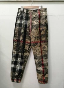 BURBERRY London England Men's Pants Nylon Nova Check Beige Size 48 - Picture 1 of 6