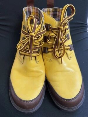 Alegria 黄色系带踝靴女式防水 - Cheri 尺码 37 — 第 1/4 张图片