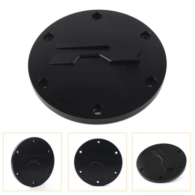 Tapa de cubierta lateral Derby de aluminio para motor para Suzuki Boulevard M109R 2006-2018 negra Foto 1 de 4