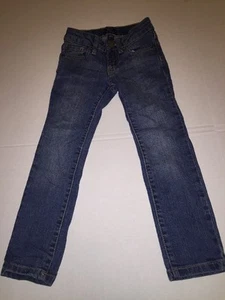 Preowned- Gap Kids Skinny Fit Denim Blue Jeans Girls (Size 5 Regular) - Picture 1 of 6