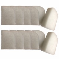 12 Compatible Polishing Filter Pads Suitable For Fluval 304 305 306 404 405 406