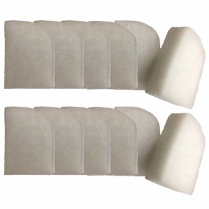 12 Compatible Polishing Filter Pads Suitable For Fluval 305 306 307 405 406 407 - Picture 1 of 1