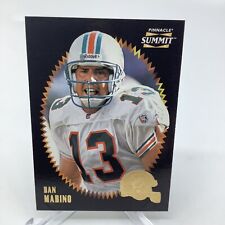 1996 Pinnacle Summit Dan Marino #7 Miami Dolphins Football Card