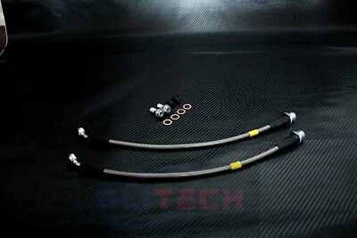 STAINLESS BRAKE LINES FIT 2001-2005 LEXUS IS300 / 02-07 SC430 FRONT BLUE  Foto 1 de 3